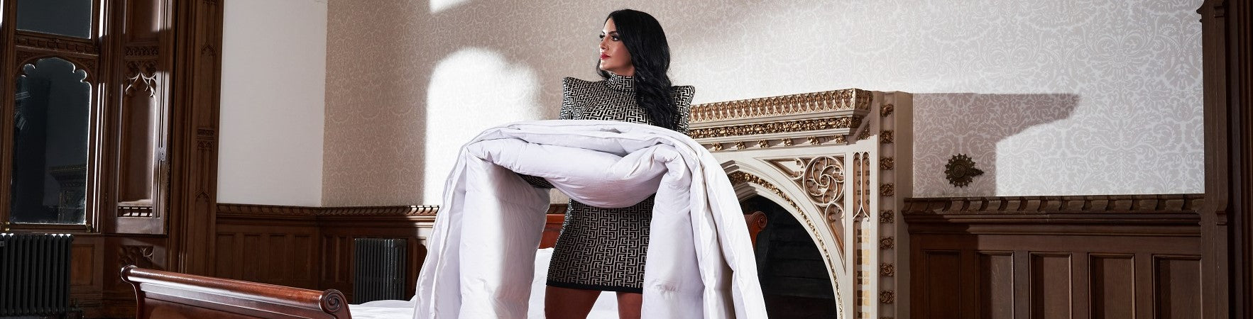 grey duck down pillows duvets