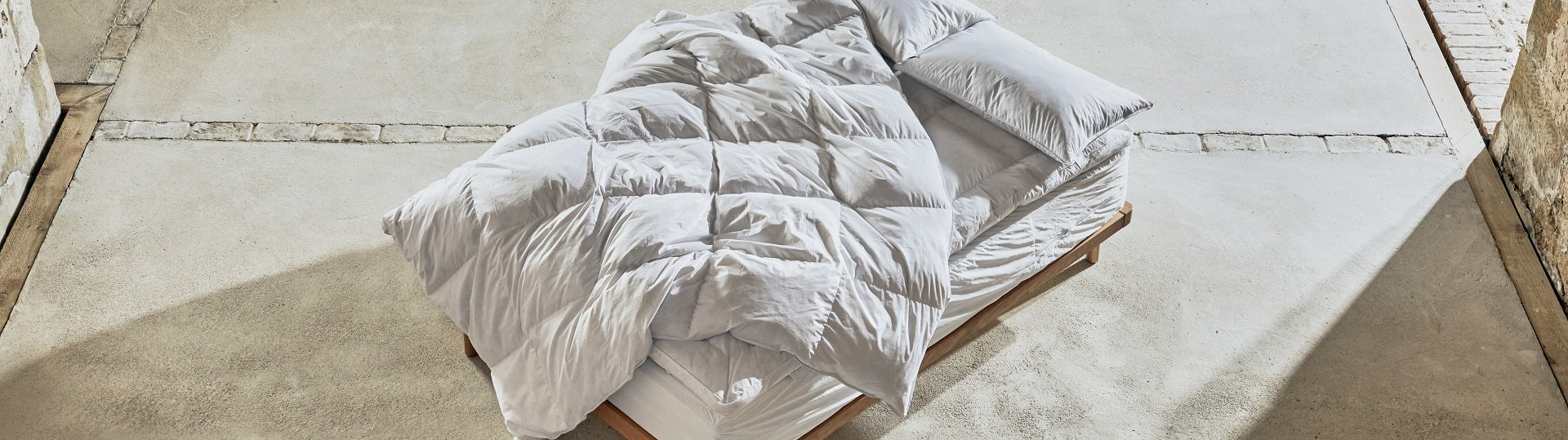 Hungarian goose feather and down bedding | Hungarian goose feather and down duvets | Hungarian goose feather and down pillows | Hungarian Goose Down Mattress Toppers | Hungarian Goose Feather and Down bedding by Linen Cupboard Yorkshire