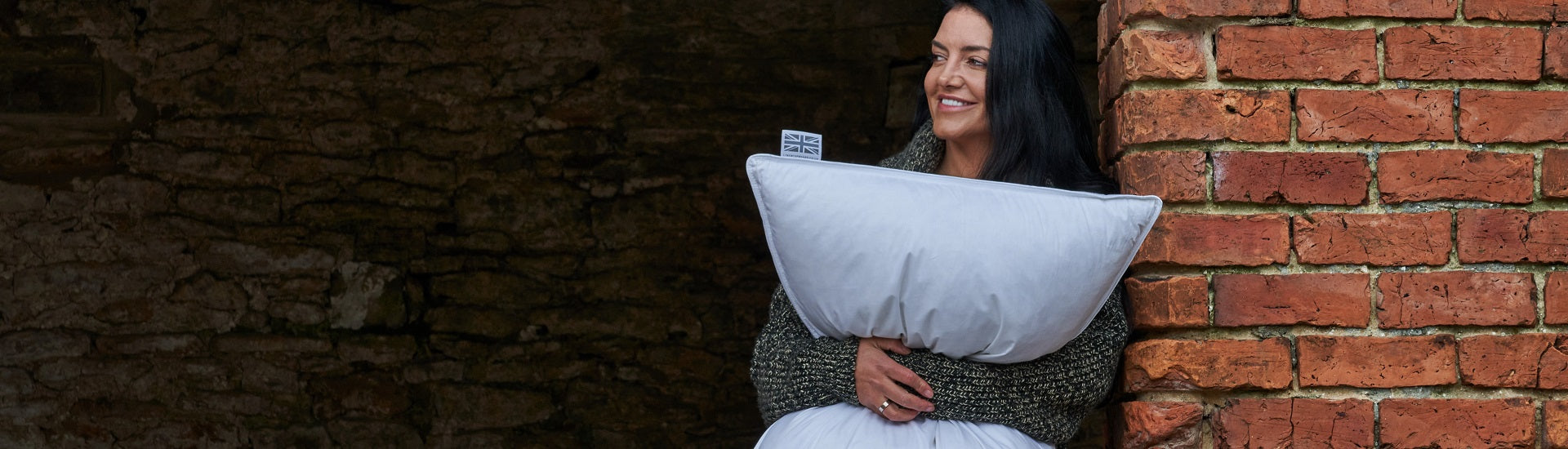natural pillows | feather pillows | feather and down pillows by Linen Cupboard Yorkshire