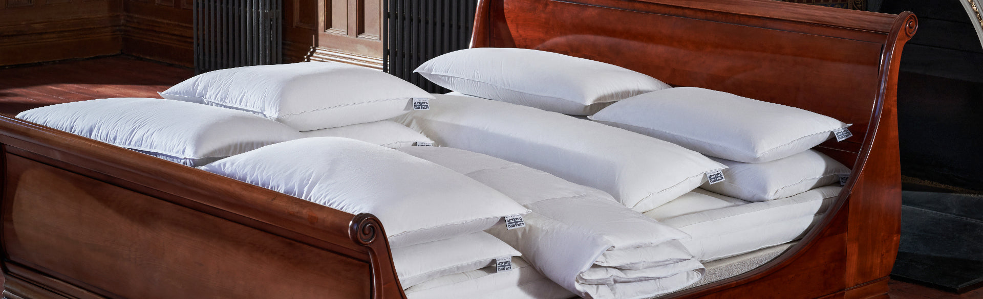 Savoy Duck Feather & Down Bedding | British Savoy 70% Duck Feather 30% Down