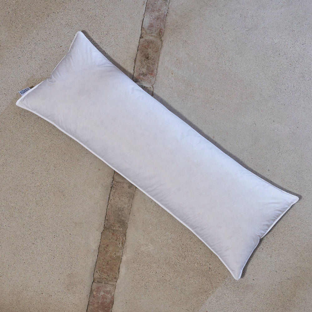 Hungarian Goose Feather & Down Bolster Pillows | Hungarian Goose Feather Bolster Pillow