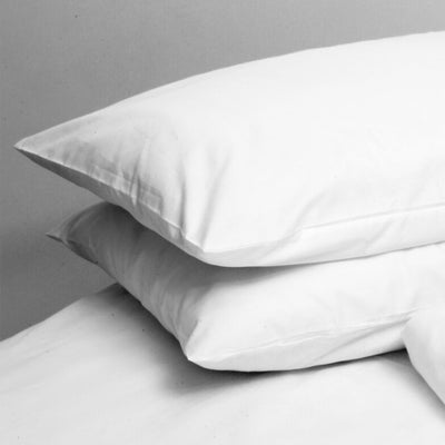 Cotton Percale Pillowcases | Cotton Percale Pillow Shams | Cotton Percale Housewife Pillowcases