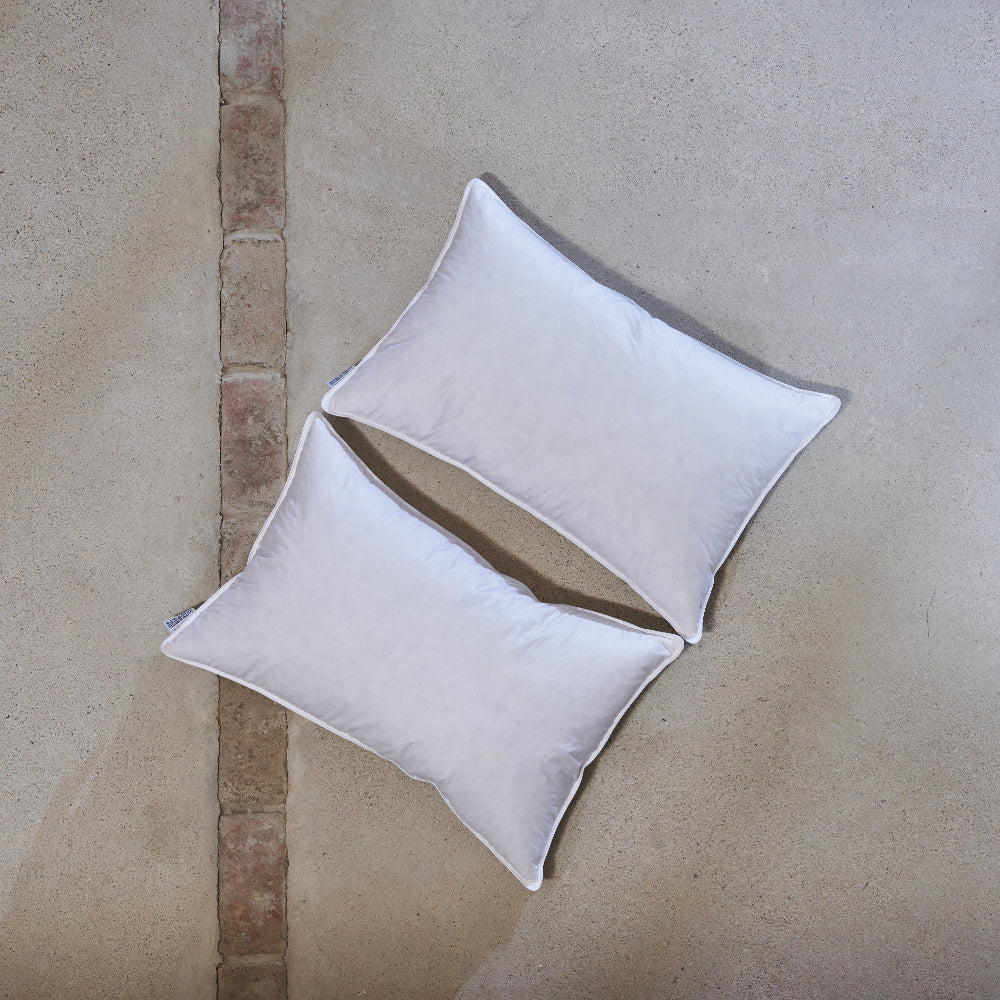 Hungarian Goose Feather Down Pillows – Linen Cupboard
