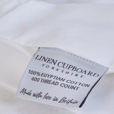 Egyptian Cotton Fitted Sheets | 400 Thread Count Egyptian Cotton Fitted Sheets by Linen Cupboard Yorkshire