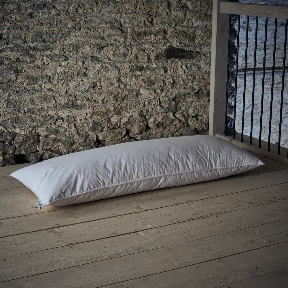 Down bolster pillow sales