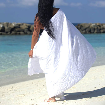 Recycled Ocean Blue Duvet