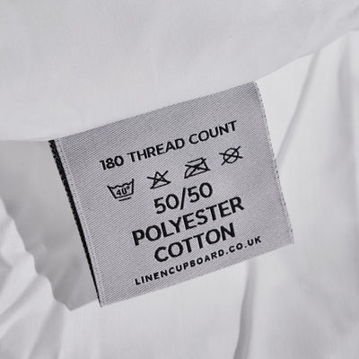 Percale Fitted Sheets | Percale Bottom Sheets | Polycotton Fitted Sheets by Linen Cupboard Yorkshire