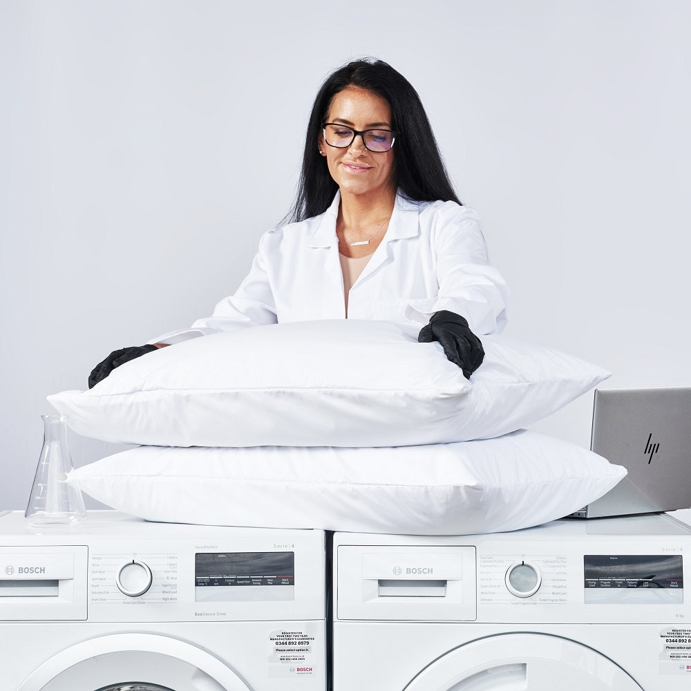 Whiten Pillows Can You Wash A Pillow In Washing Machine Whiten