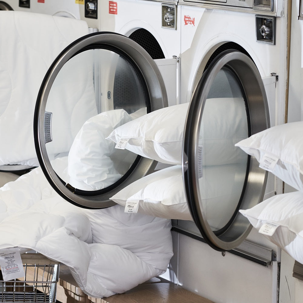 How to wash pillows at the laundromat hotsell