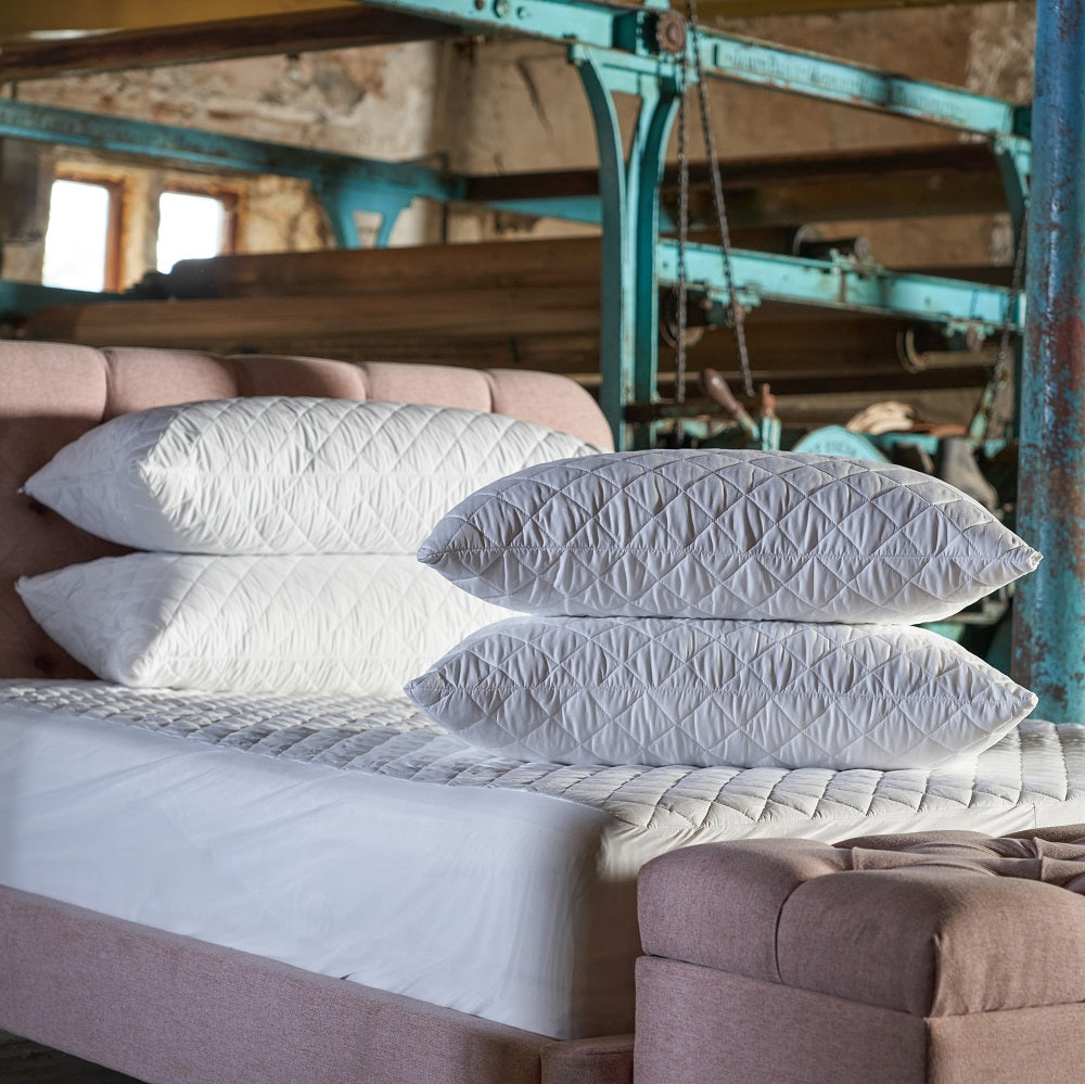 British Made Cotton Pillow Protectors