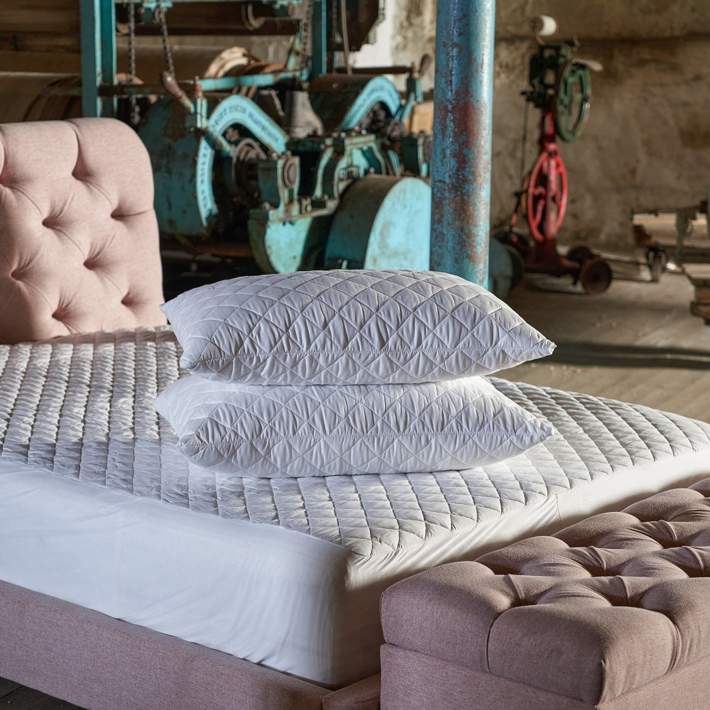 British Made Cotton Pillow Protectors