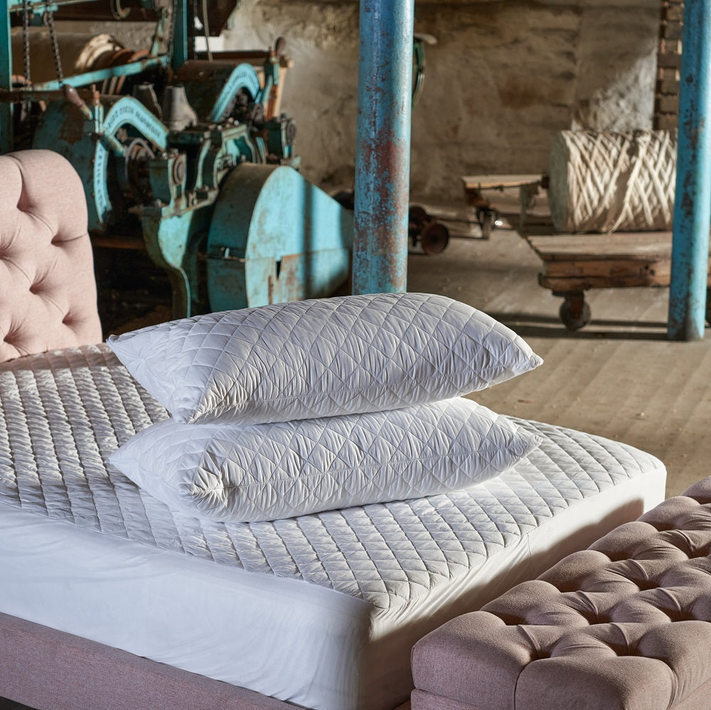 British Made Cotton Pillow Protectors