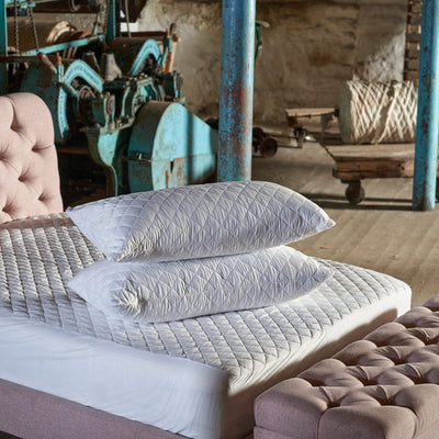 British Made Cotton Pillow Protectors