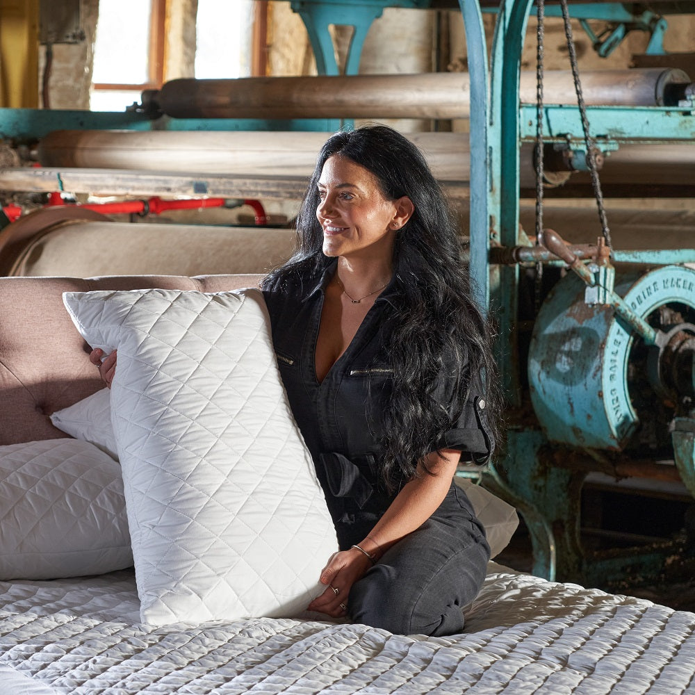 British Made Cotton Pillow Protectors