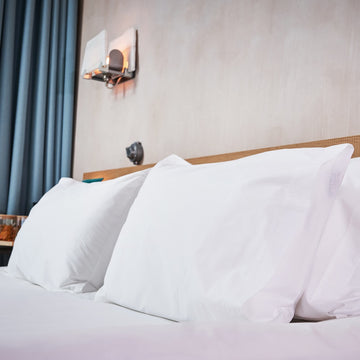 Cotton Percale Pillowcases | Cotton Percale Pillow Shams | Cotton Percale Housewife Pillowcases