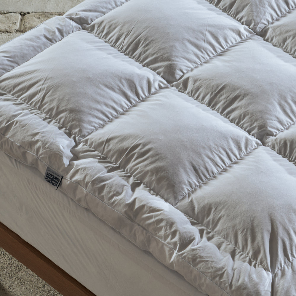 Hungarian Goose Feather & Down Mattress Toppers