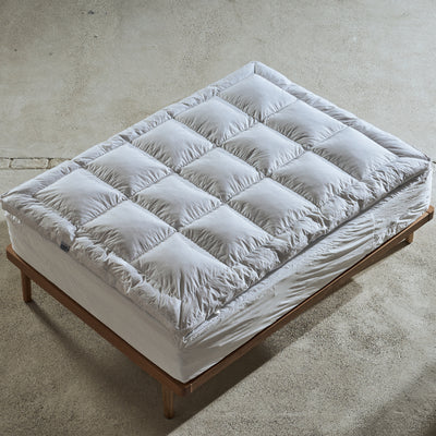 Hungarian Goose Feather & Down Mattress Toppers