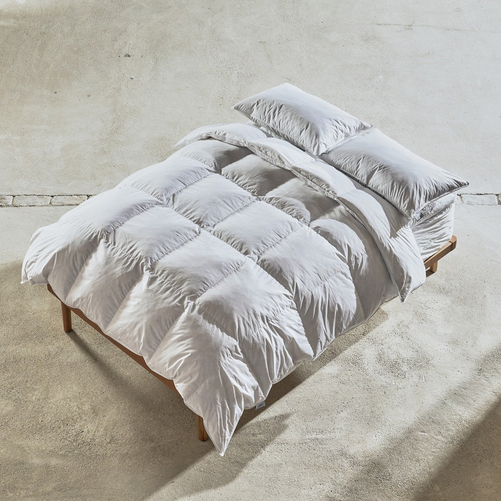 Hungarian Goose Feather Down Duvet Linen Cupboard