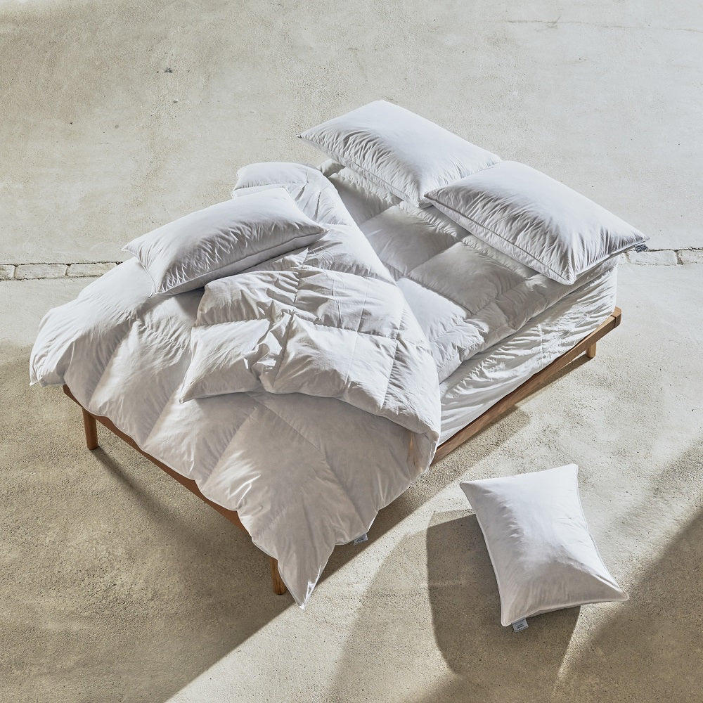 Feather filled duvet best sale