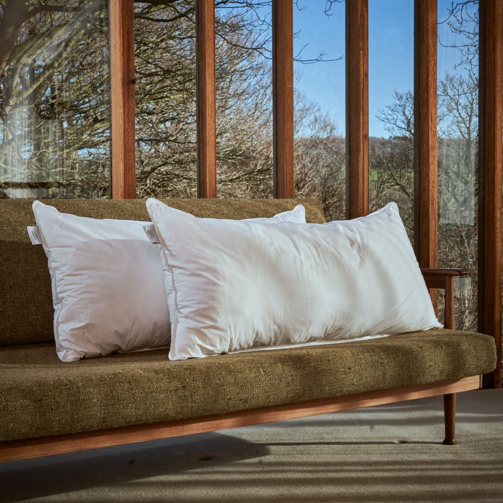 Recycled Down Pillows | 100% Recycled Natural Down