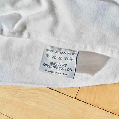 Superior Organic Flannelette Fitted Sheet