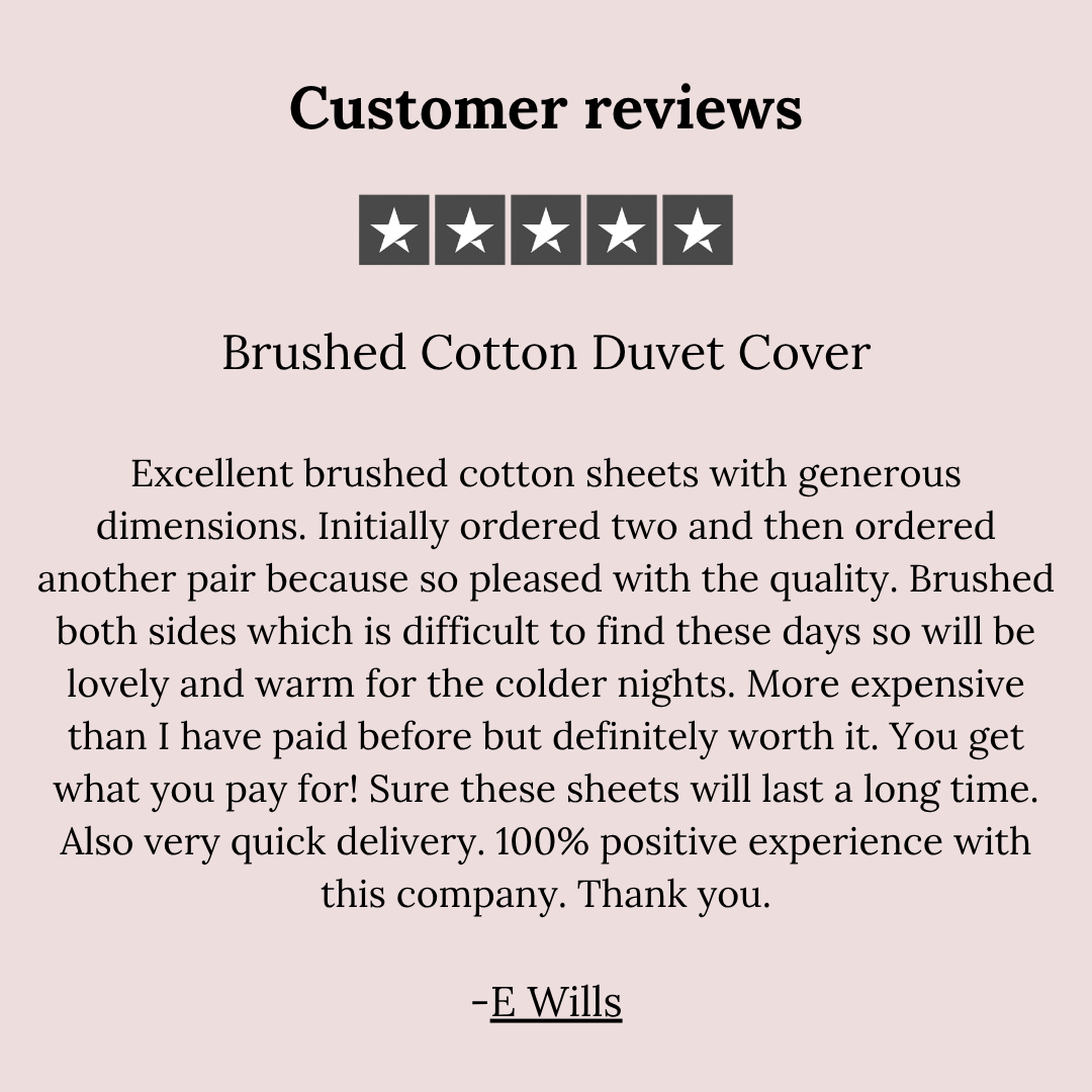 Brushed Cotton Duvet Cover