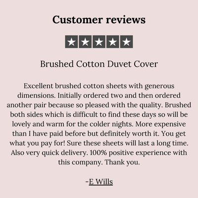 Brushed Cotton Duvet Cover