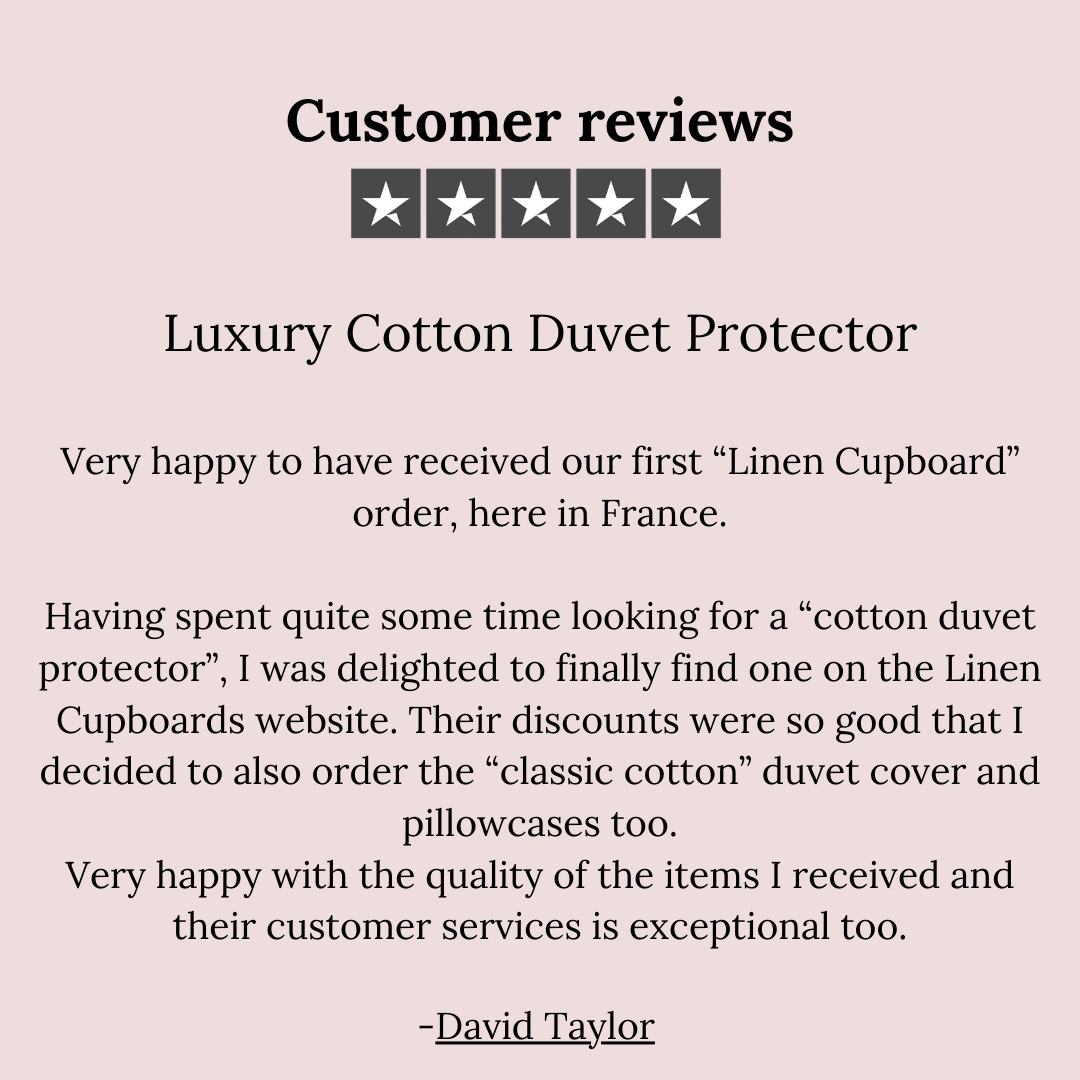 Luxury Cotton Duvet Protector