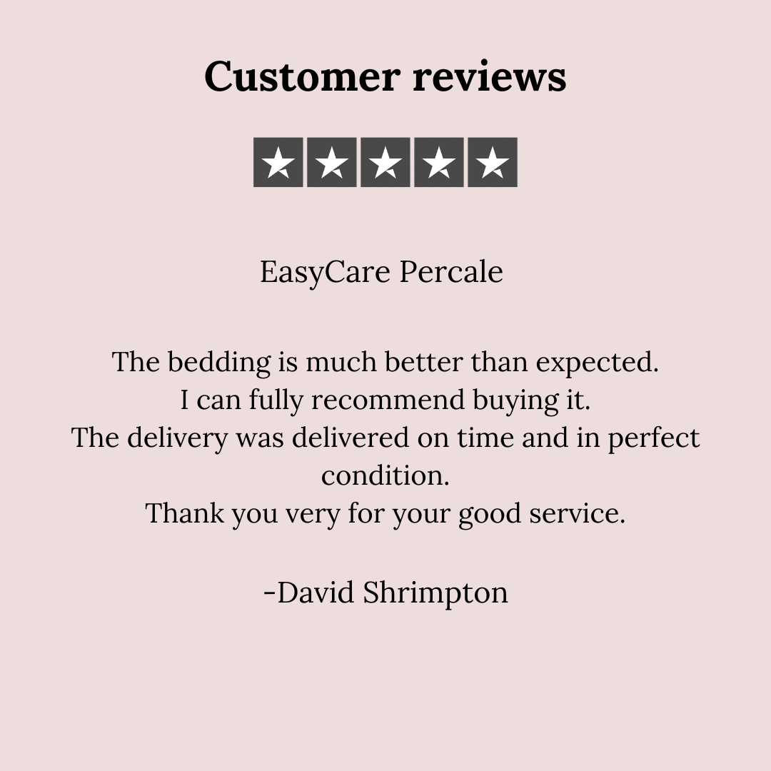 Easycare Percale Duvet Cover