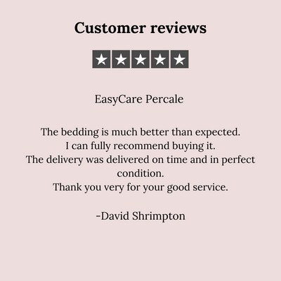 Easycare Percale Duvet Cover