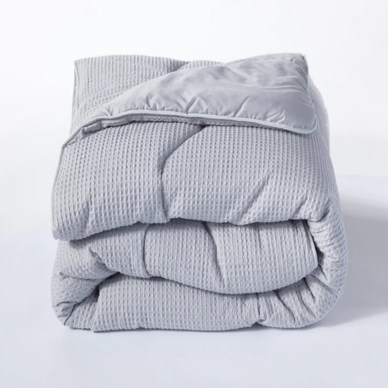Cotton Waffle Coverless Duvet