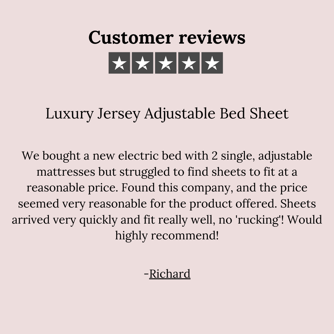 Luxury Jersey Adjustable Bed Sheet