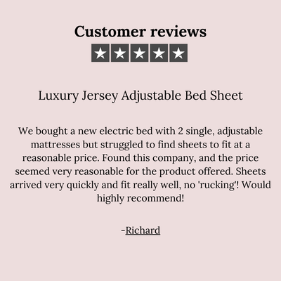 Luxury Jersey Adjustable Bed Sheet