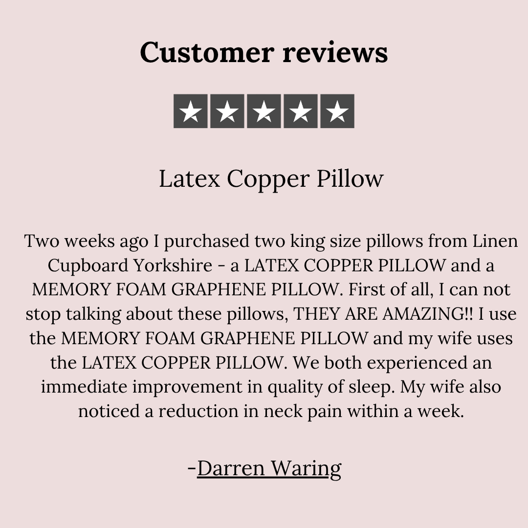 Latex Copper Pillow