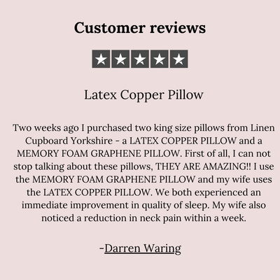 Latex Copper Pillow