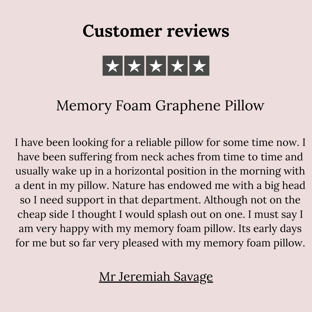 Memory Foam Graphene Pillow