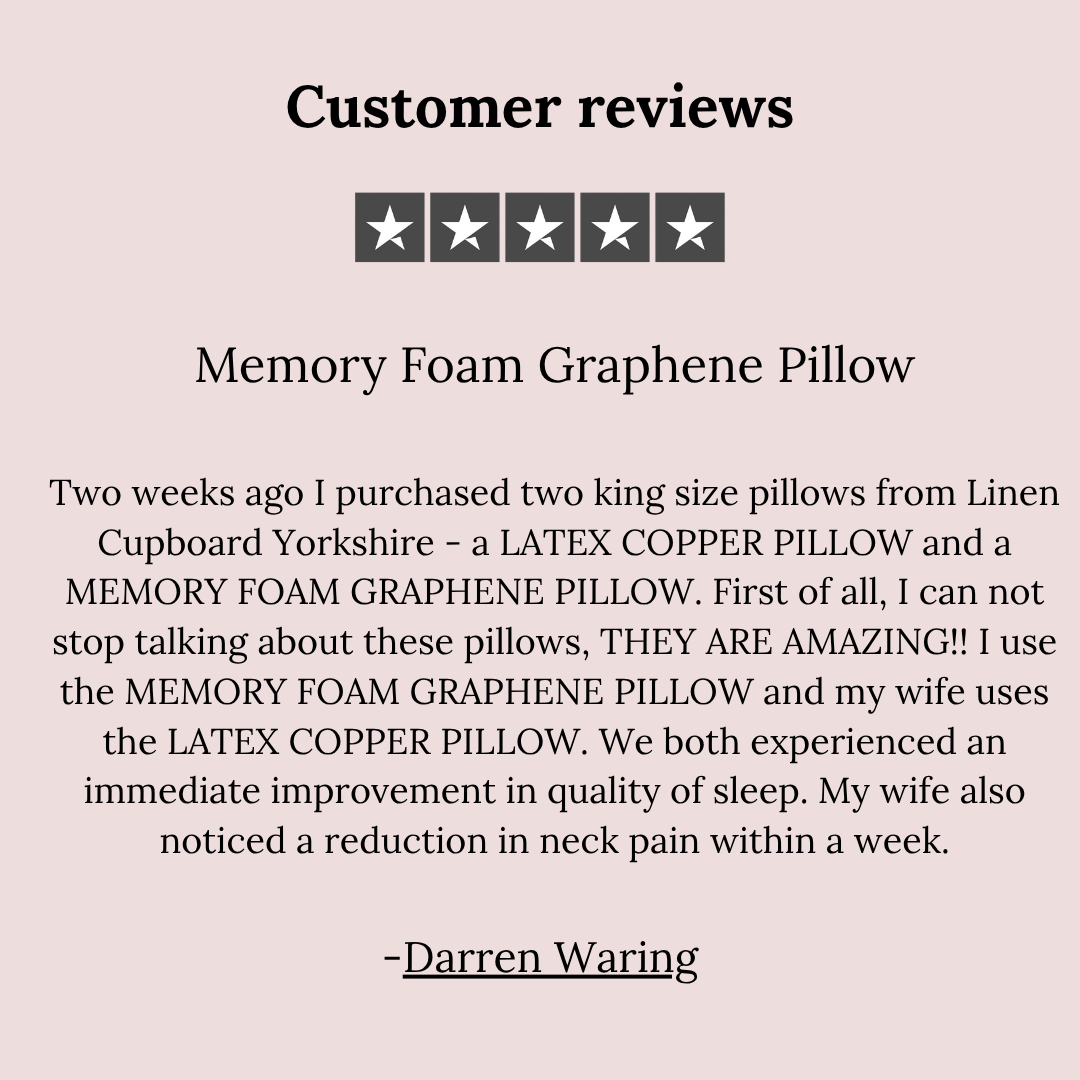 Memory Foam Graphene Pillow