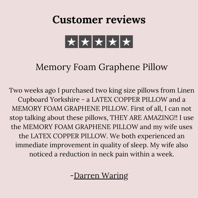 Memory Foam Graphene Pillow