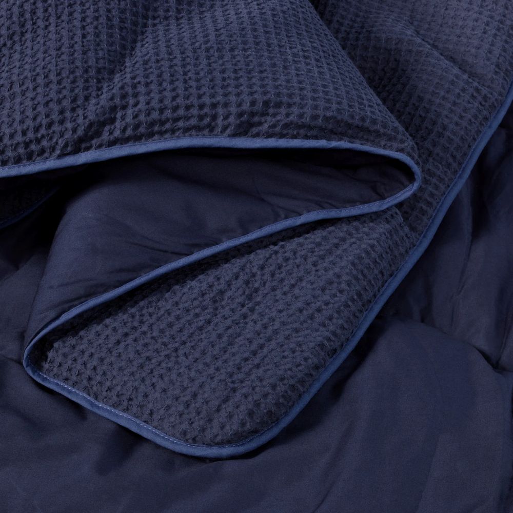 Waffle Cotton Coverless Duvet