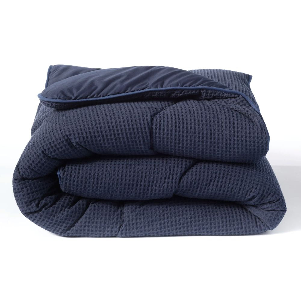 Waffle Cotton Coverless Duvet