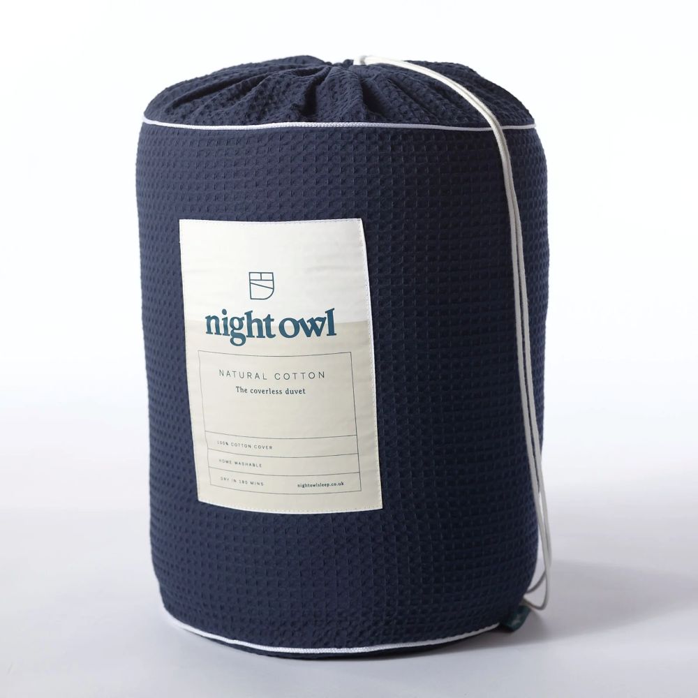 Waffle Cotton Coverless Duvet