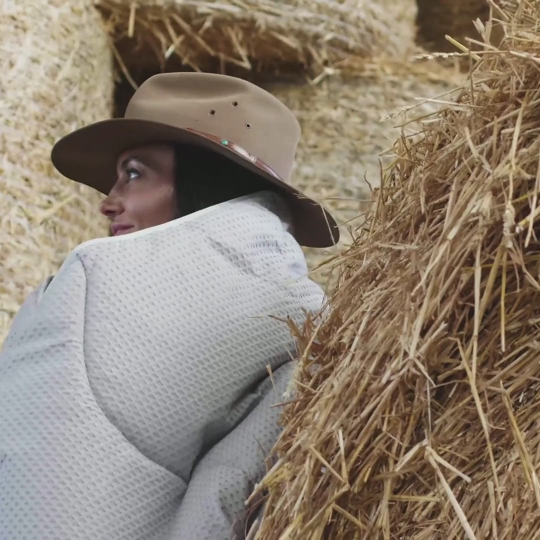 Cotton Waffle Coverless Duvet