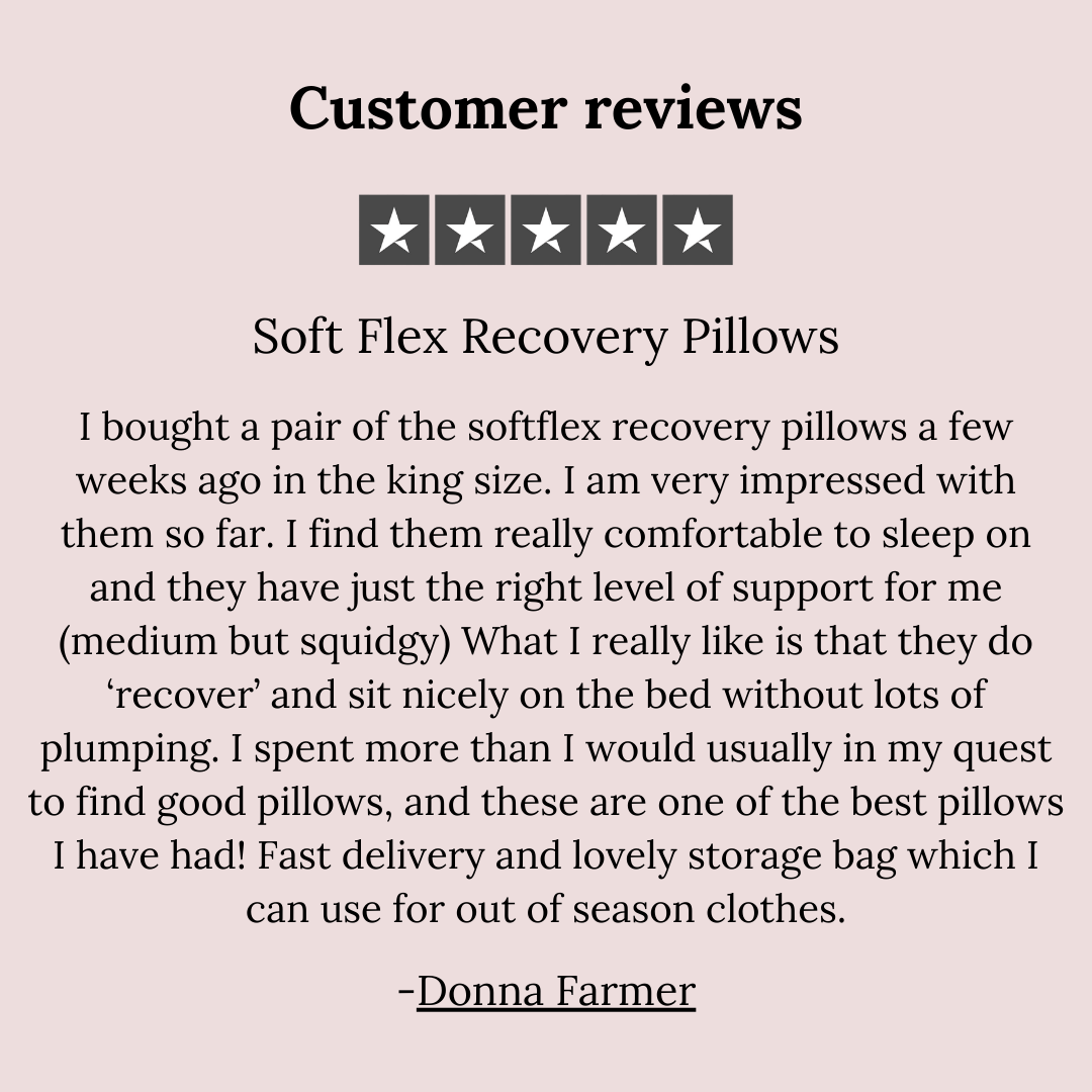 Soft Flex Recovery Pillows