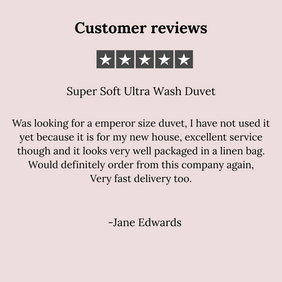 Super Soft Ultra Wash Emperor Duvet - 30% OFF