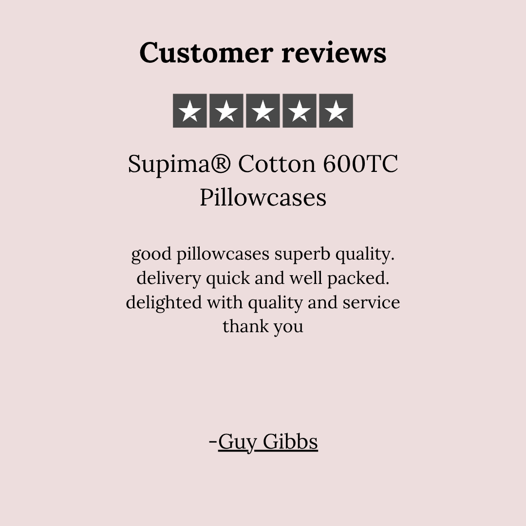 Supima® Cotton 600TC Pillowcases