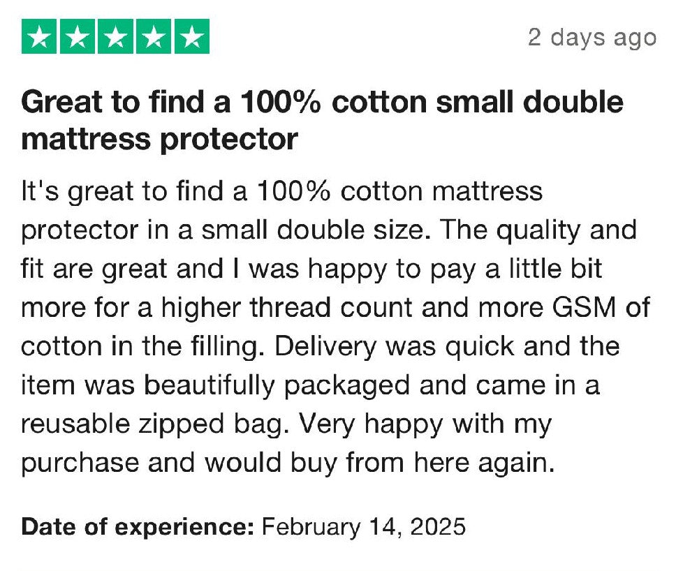 Pure Cotton Mattress Protector