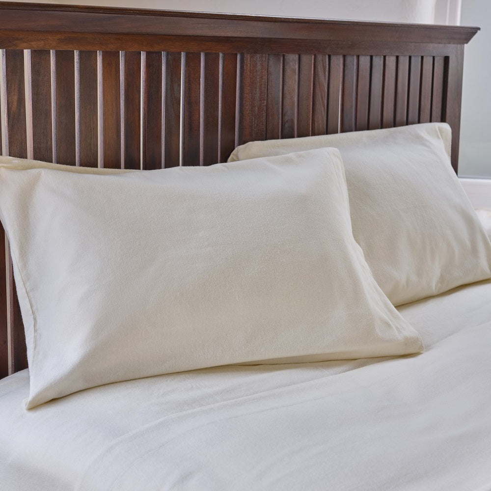 Flannelette Pillowcases | Flannelette Pillow Shams | Flannelette Housewife Cases