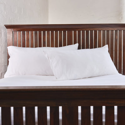  White Flannelette Pillowcases | White Flannelette Pillow Shams | White Flannelette Housewife Cases